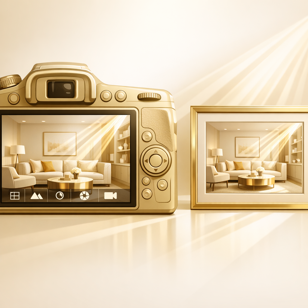 Professional property visuals – lighting, clarity, and consistency